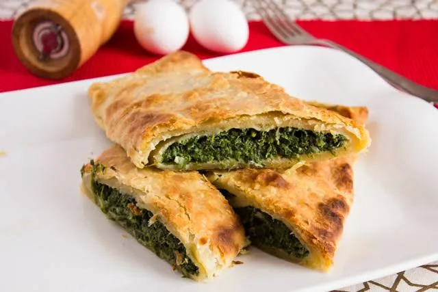 فطيرة سبانخ