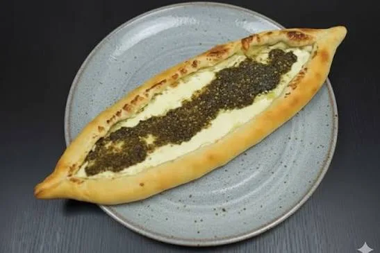 فطيرة لبنة زعتر