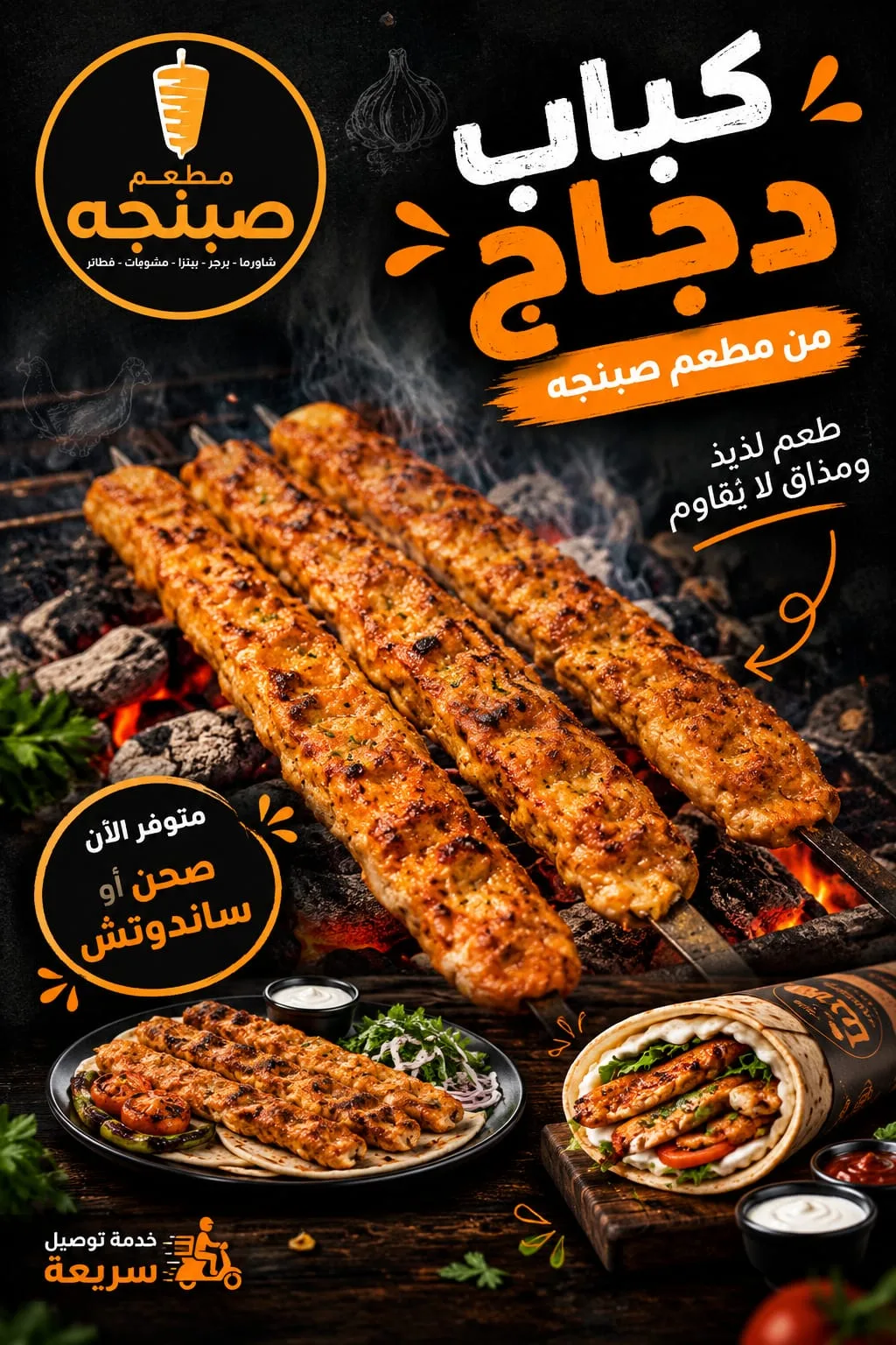 نفر كباب دجاج